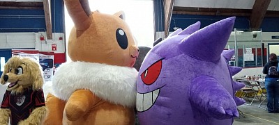 Eevee and Gengar